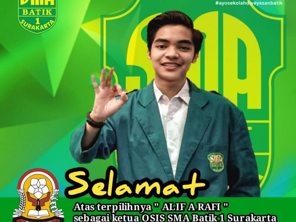 Pemilihan Ketua OSIS Virtual SMA Batik 1 Surakarta