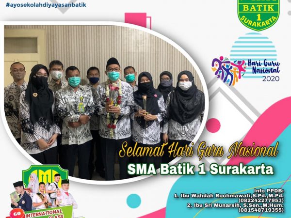 Peringatan Hari Guru Nasional Tahun 2020