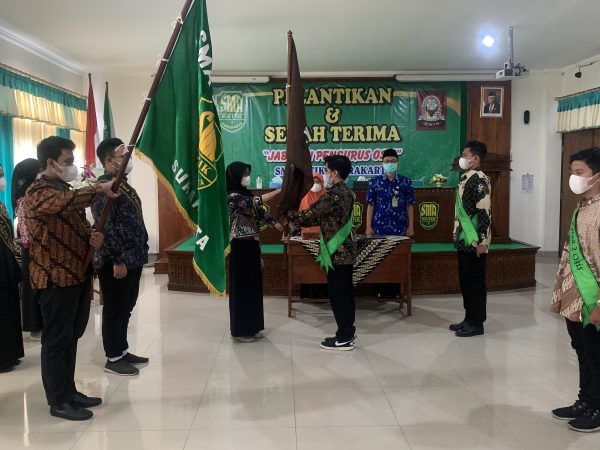 Pelantikan & Serah Terima Jabatan Virtual Pengurus OSIS Smabasa