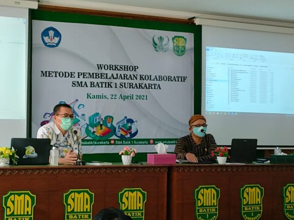 Workshop Metode Pembelajaran Kolaboratif SMA Batik 1 Surakarta