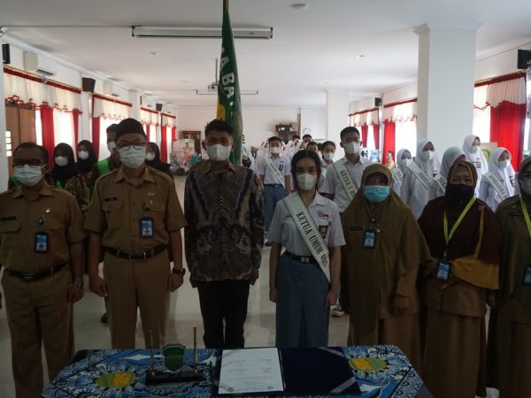 Pelantikan dan Serah Terima Jabatan Pengurus OSIS Periode 2021-2022