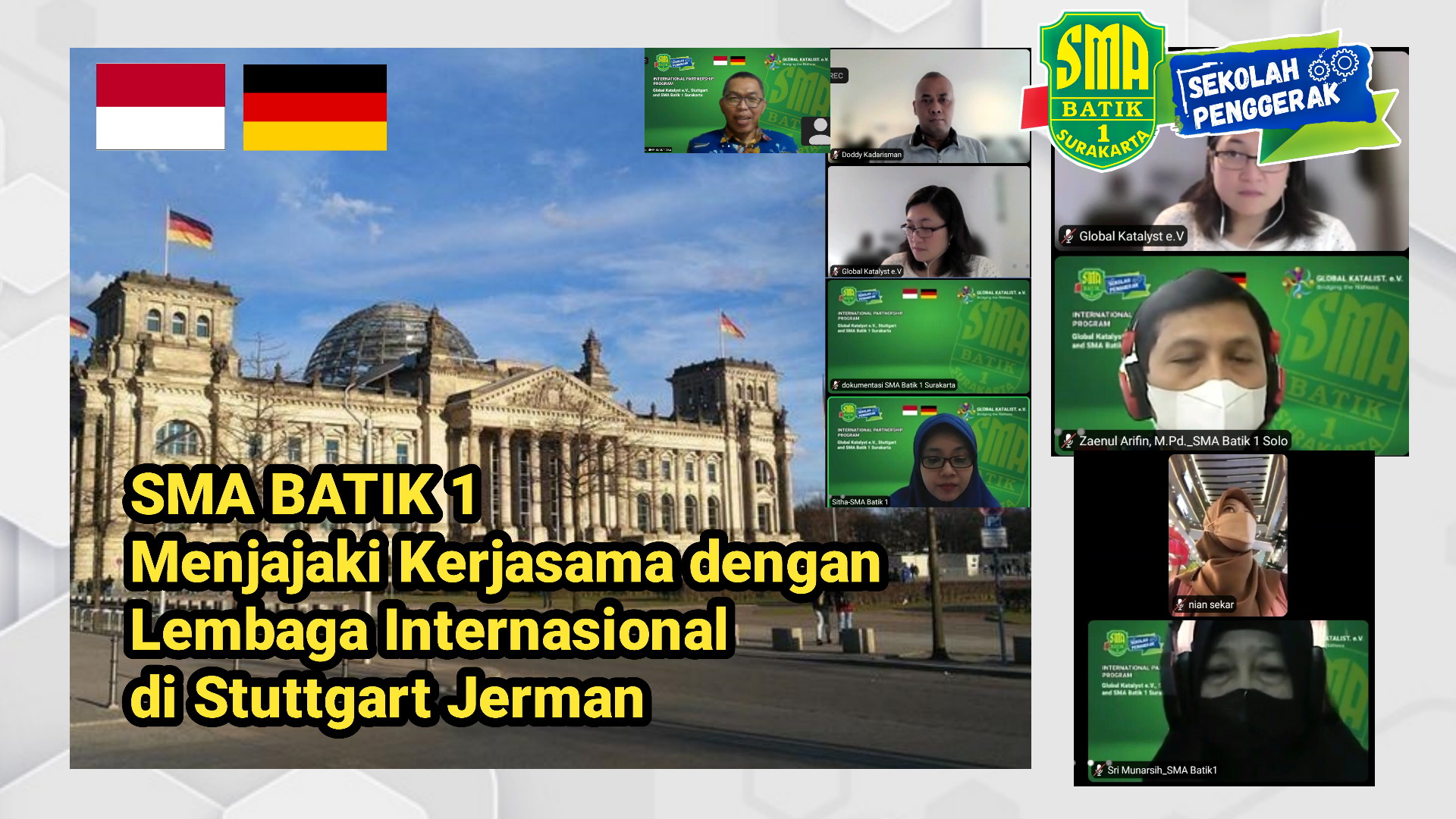 SMA Batik 1 Surakarta Siap Membawa Peserta Didik ke Jerman, Ini Langkahnya.