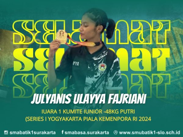Juara I Kumite Junior -48kg (Series Yogyakarta Piala Kemenpora RI 2024)