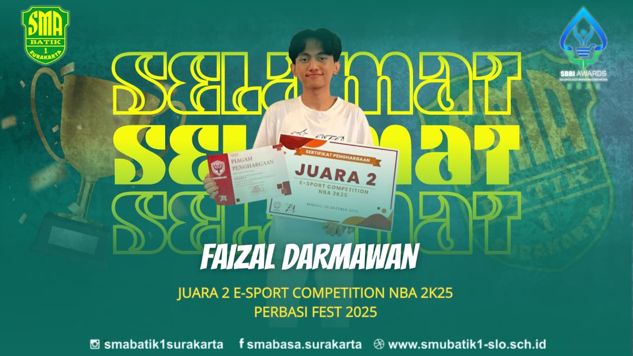 Juara 2 E-Sport Competition NBA 2025 (Perbasi Fest)