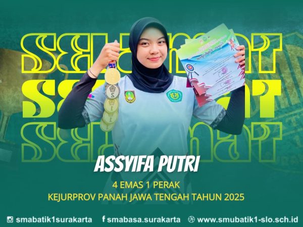 4 Emas 1 Perak KEJURPROV PANAH JAWA TENGAH 2025