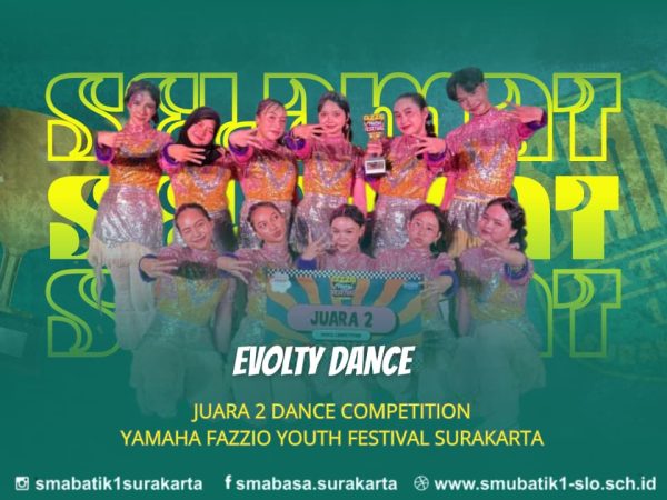 Juara 2 Dance Competition Yamaha Fazzio Youth Festival Surakarta