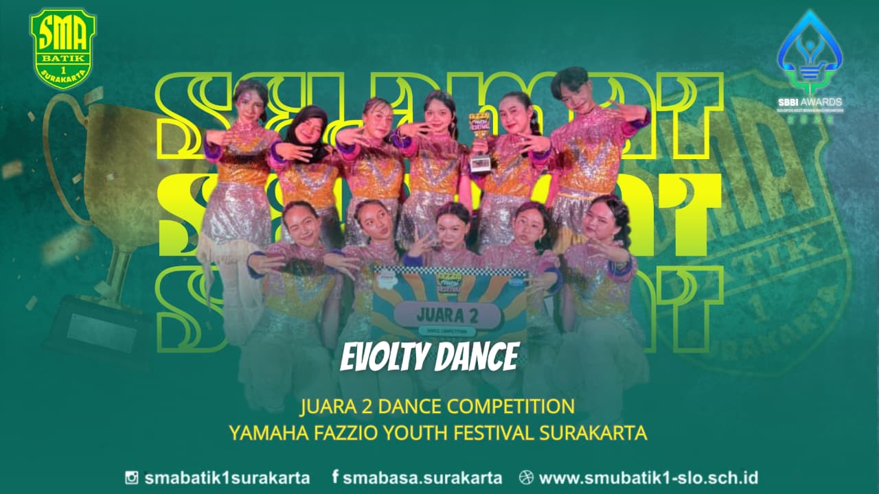 Juara 2 Dance Competition Yamaha Fazzio Youth Festival Surakarta