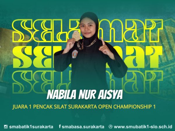 Juara 1 Pencak Silat Surakarta Open Championship 1