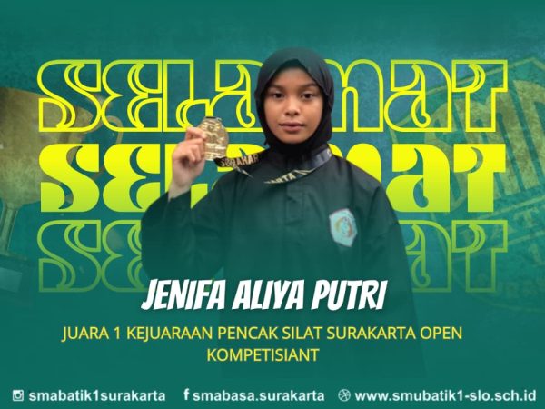 Juara 1 Kejuaraan Pencak Silat Surakarta Open Kompetisiant