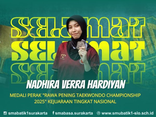 Medali Perak Rawa Pening Taekwondo Championship 2025 Tingkat Nasional