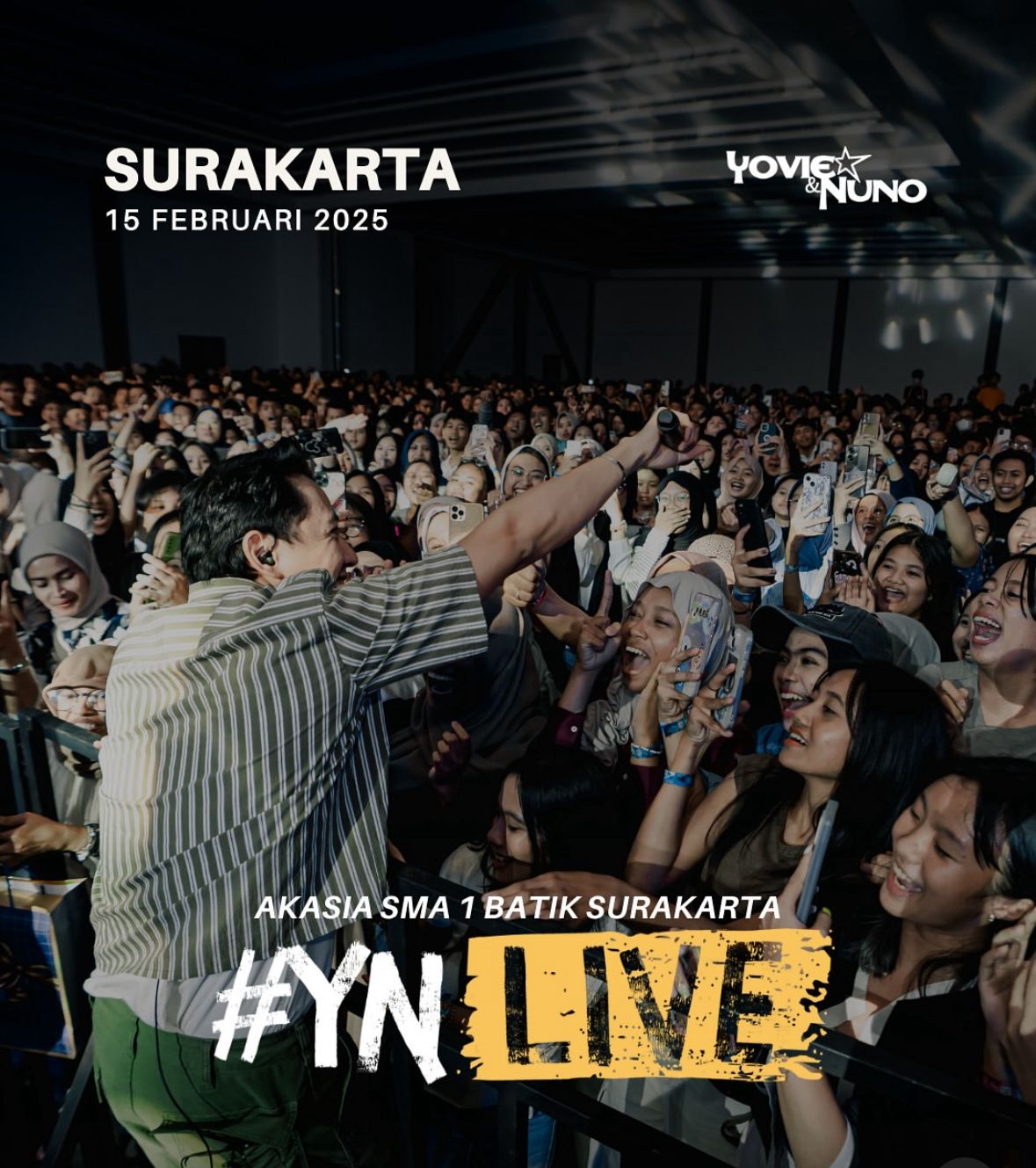 Setelah HiVI dan Yovie & Nuno, siapa Gstar AKASIA 2025?