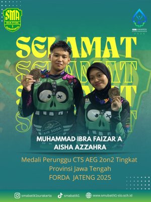 Medali Perunggu CTS Spring 2on2 FORDA JATENG 2025