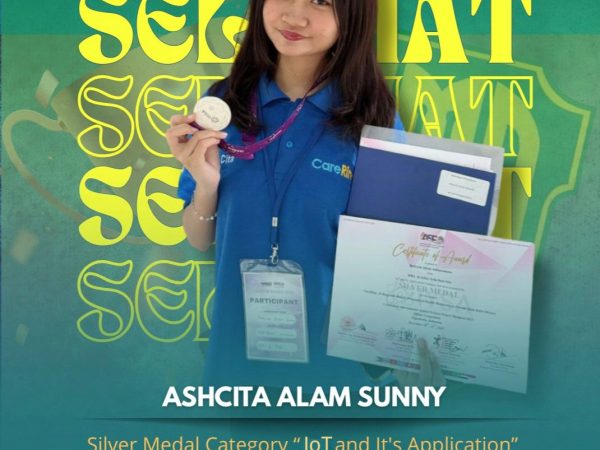 Silver Medal Category "IoT and It's Application" Indonesia International Applied Science Project Olympiad (I2ASPO) 2025 Universitas Gajah Mada