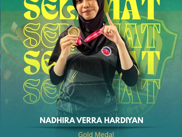 Gold Medal Kejuaraan Taekwondo Tingkat Nasional Undip Taekwondo Championship 2025