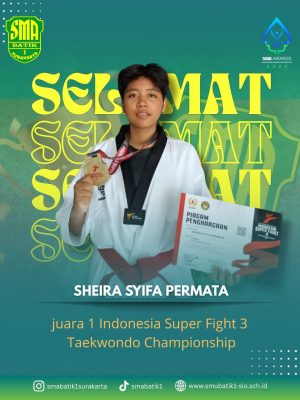 Juara 1 Indonesia Super Fight 3 Taekwondo Championship