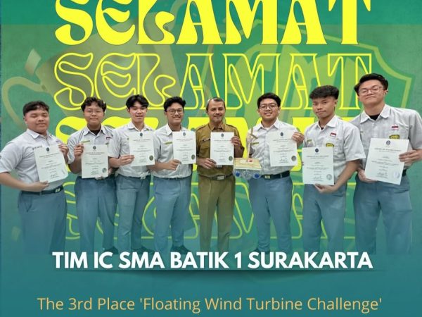 The 3rd Place "Floating Wind Turbine Challenge" Universitas Teknologi of Petronas Malaysia