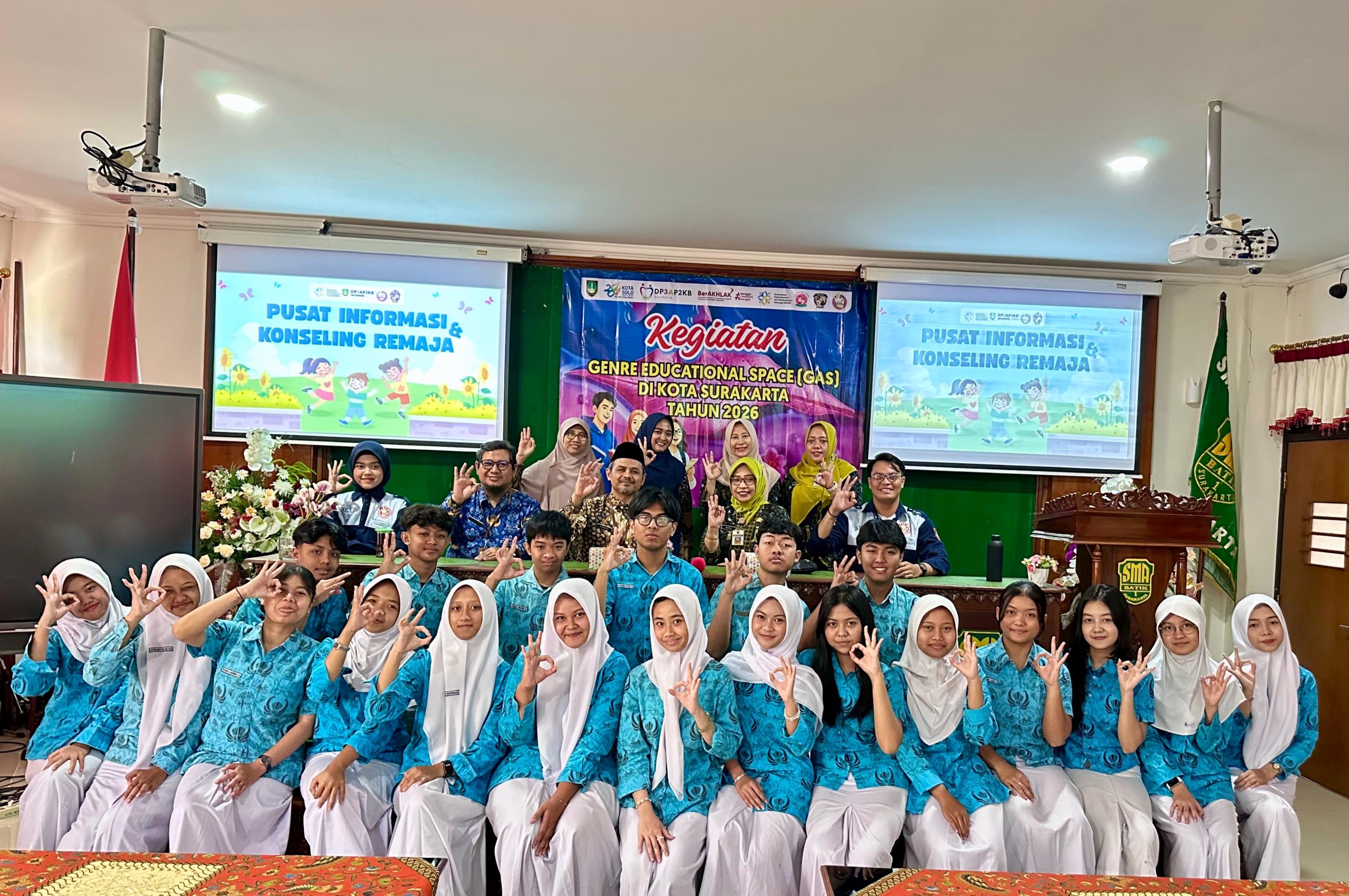 SMA Batik 1 Surakarta Gelar Seminar GENRE Educational Space (GAS) Bersama BKKBN Kota Surakarta