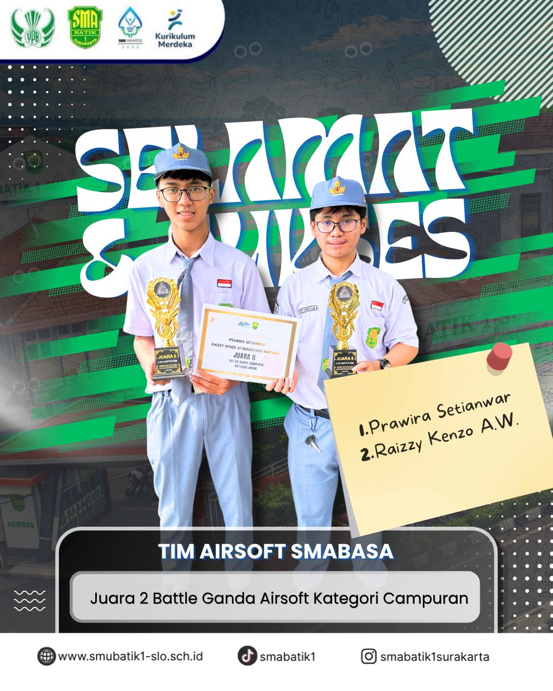 Juara 2 Battle Ganda Airsoftgun