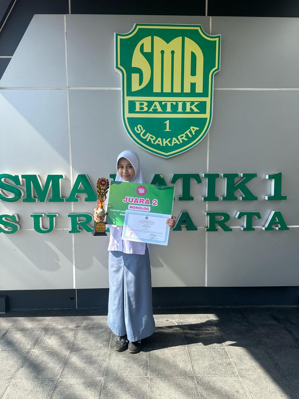 SMA Batik 1 Surakarta Raih Empat Prestasi Juara dalam Seleksi FLS3N Kota Surakarta 2026 SMA Batik 1 Surakarta Raih Empat Prestasi Juara dalam Seleksi FLS3N Kota Surakarta 2026