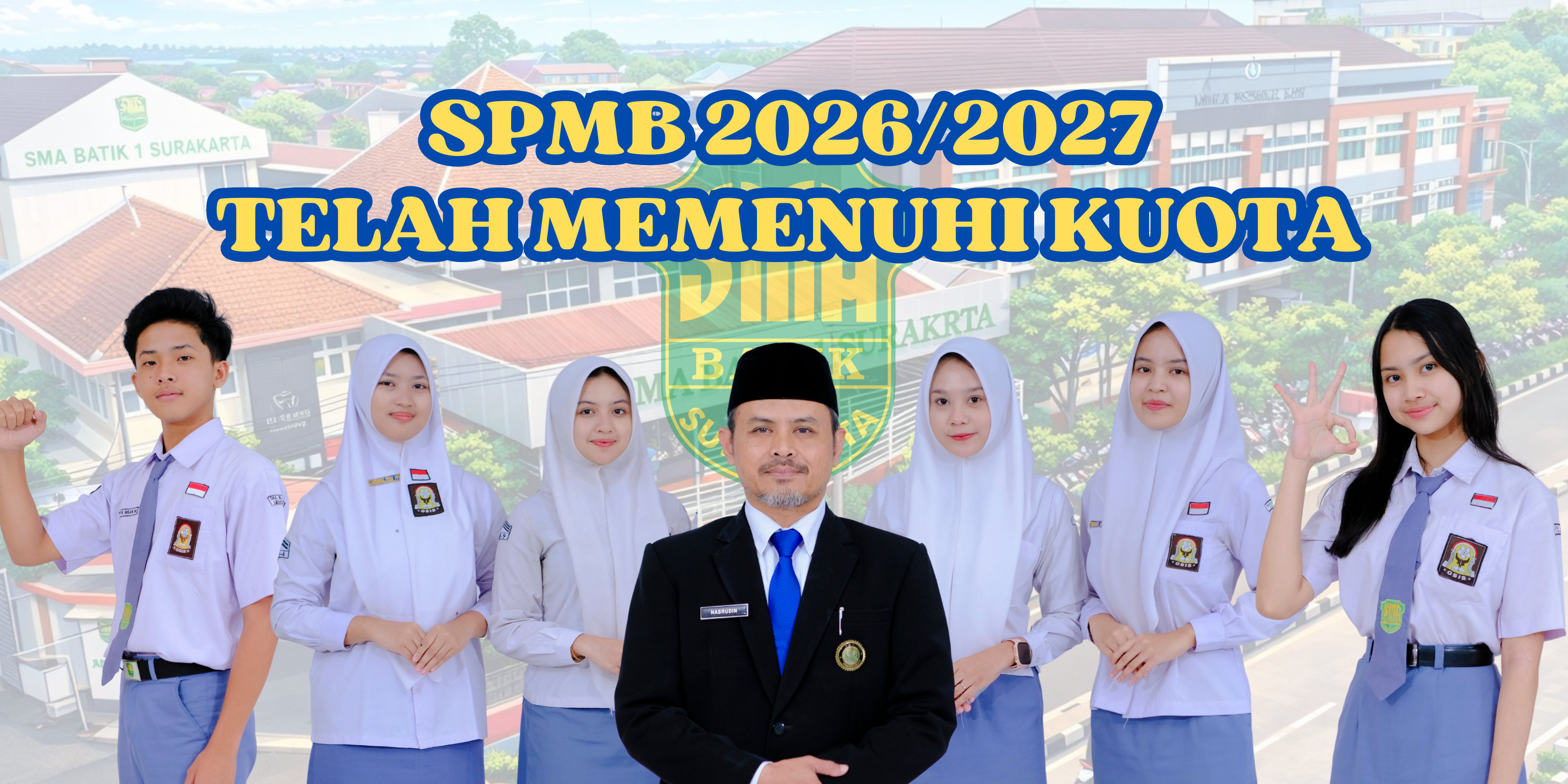 SPMB Telah Memenuhi Kuota