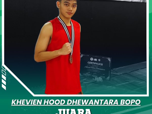 Medali Emas Battle Of Bengawan Cabor Bocking Eksebisi 51Kg