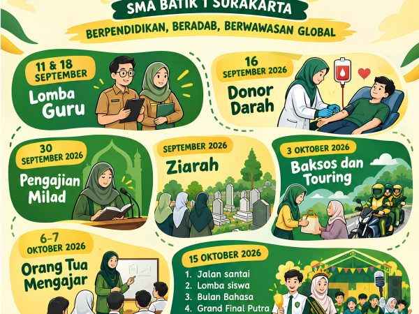Jalan Sehat Milad dan Pentas Seni (15 Oktober 2026) Jalan Sehat Milad dan Pentas Seni (15 Oktober 2026)
